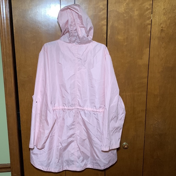 BIG CHILL FREESTYLE- LIGHTWEIGHT , LIGHT PINK RAIN JACKET , 2X - Picture 5 of 13